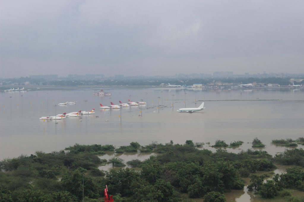 Chennai_Airport during 2015 flood