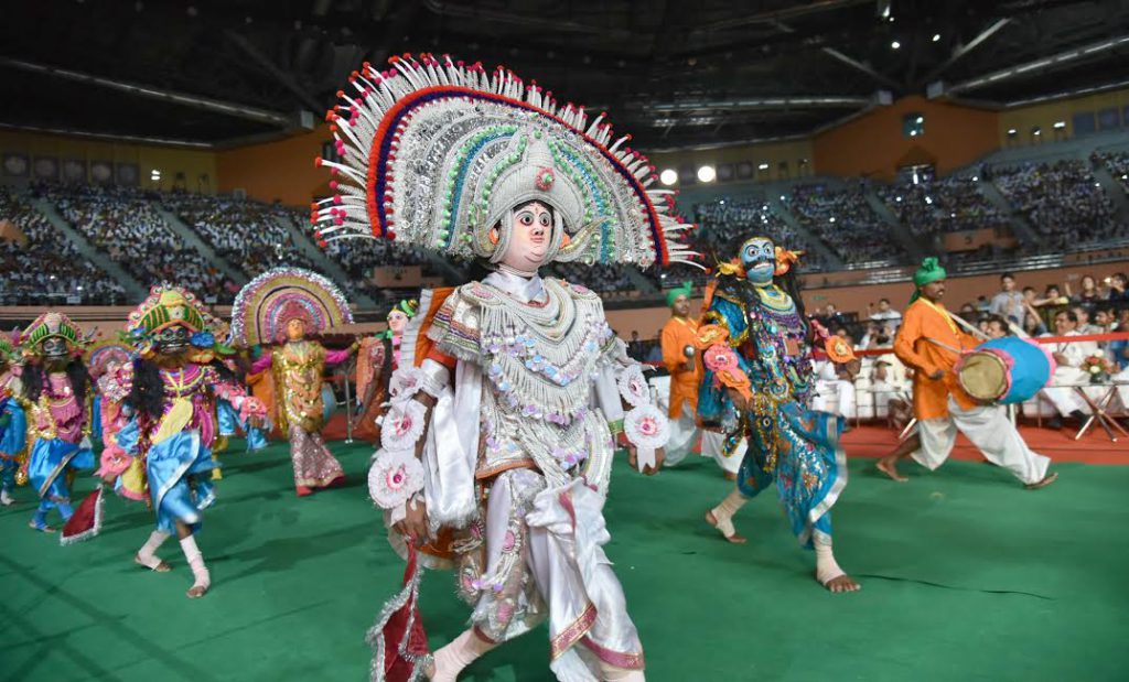 Glimpses of Carnival parade at the inauguration of the National Tribal Carnival-2016, in New Delhi on October 25, 2016.