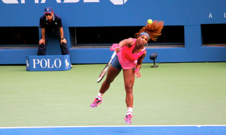1024px-Serena_Williams_serves_at_the_US_Open_(9665931630)
